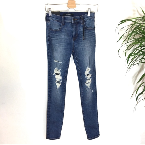 NWT JBrand Maria High rise Skinny DECOY s 25 - Picture 6 of 8
